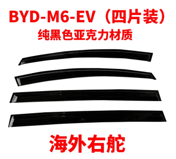 Vè che mưa BYD M6